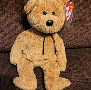 Fuzz 1998 beanie Baby Bear